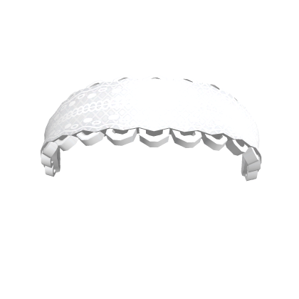 White Lace Headband