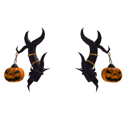 Halloween Pumpkin Horns