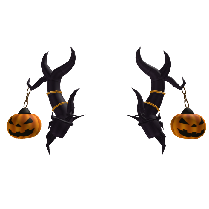 Halloween Pumpkin Horns