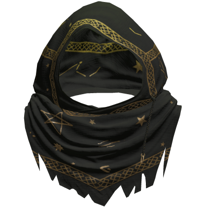 Green Sorcerer Distressed Rune Hood