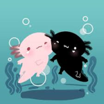 The weird Axolotl fam