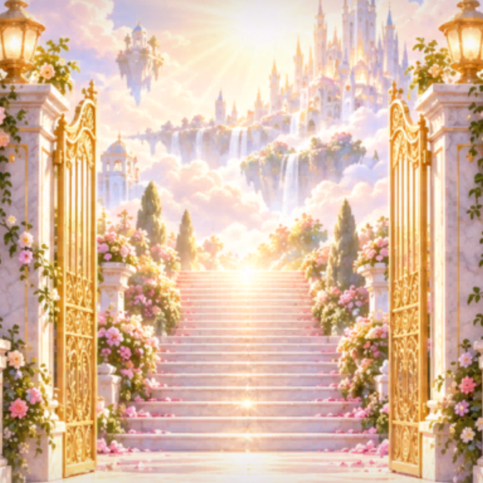 Sky Heaven Background Holy White Cloud God Aura