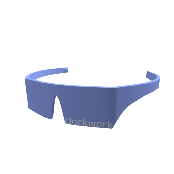 Light Blue Clockwork Shades
