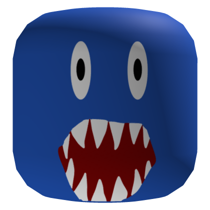 Classic Blue Drakobloxxer Face Roblox item