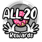 All 20 Donut Rewards