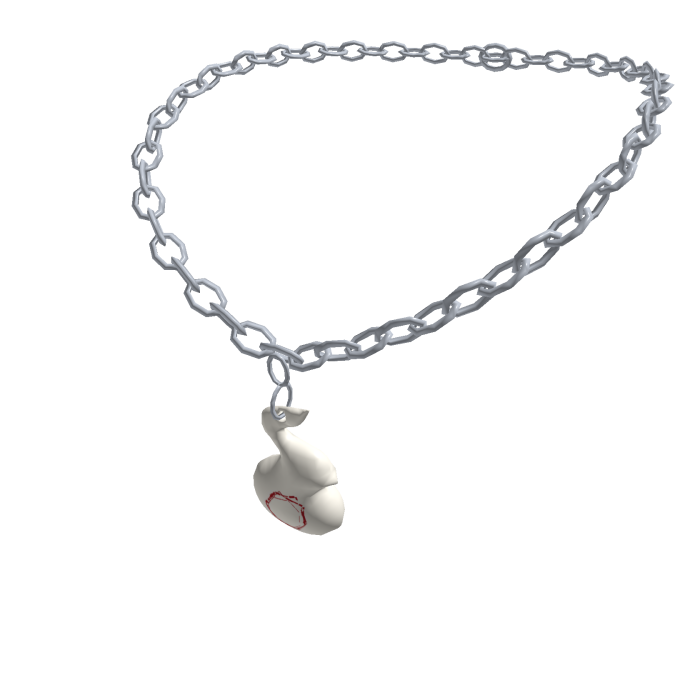 Toilet-Bound Inspired: Red Spirit Necklace (R15)