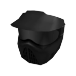 Black Paintball Mask
