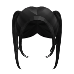 Black Cute Pigtails