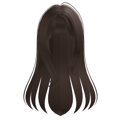 Cute Long Brown Wispy Hair