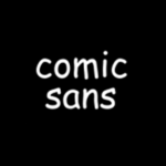 comic sans fan club