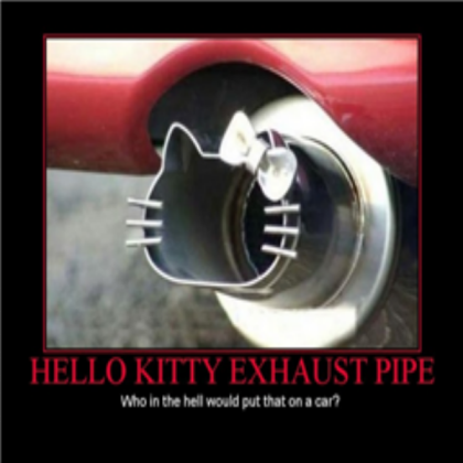 hello kitty exhaust pipe Roblox decal