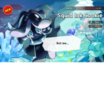 Squid ink cookie