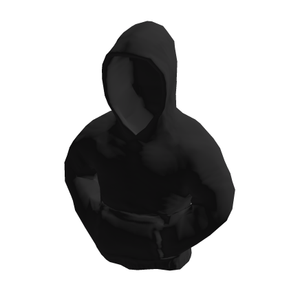 Posed Pocket Hoodie  (black) thumbnail