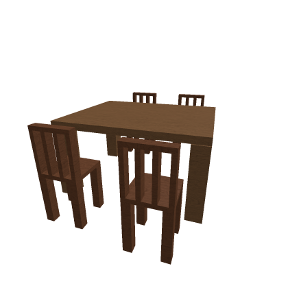 Table with chairs