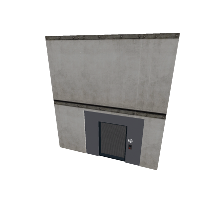 SCP DOOR WITH WALL