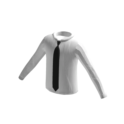 White Shirt Black Tie