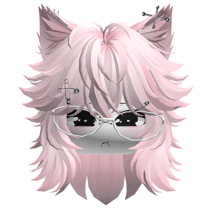 Moe Furry Wolfcut (Light Pink)