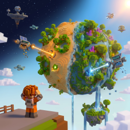 Drone Planet Simulator