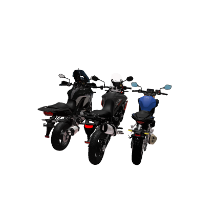 (zl) pack de moto 3d
