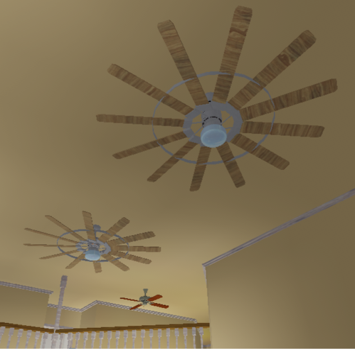 (Uncopylocked) Ceiling Fan Mansion