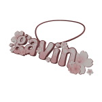 gavin flower necklace 3.0