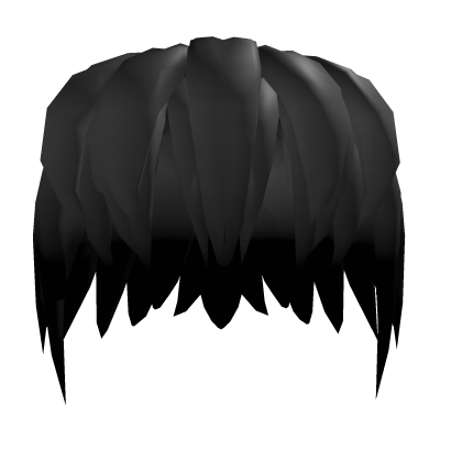 Cheap Messy Black Hair Roblox item