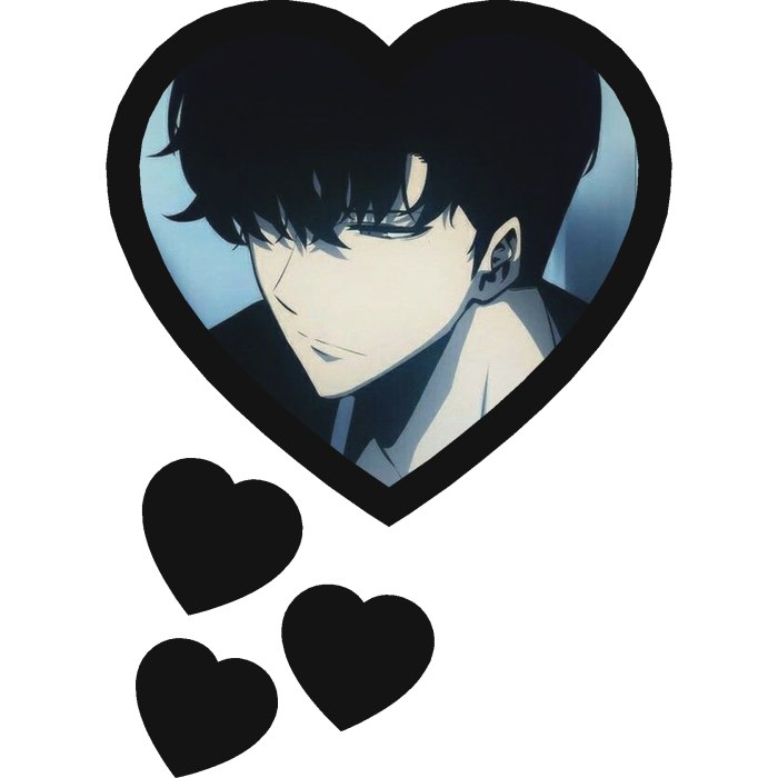Sung Jin Woo Thinking Hearts Solo Leveling