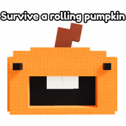 (😈TROLL😈) DONT GET CRUSHED BY A ROLLING PUMPK🎃
