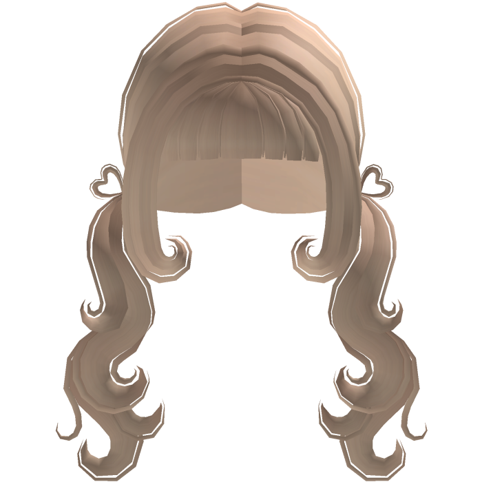 Kawaii Long Layered Wavy Pigtails (Blonde) ᰔ