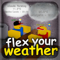 flex your weather [🔊] icon