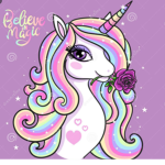 rainbow unicorn world