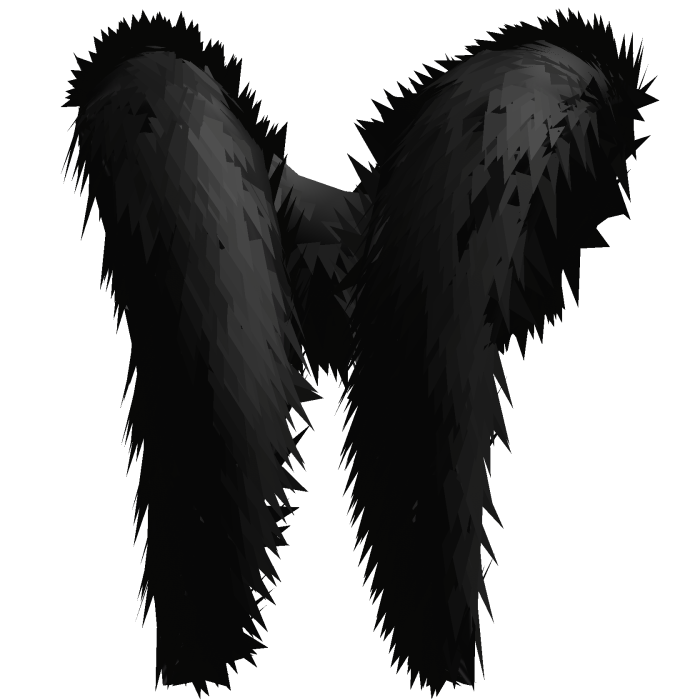 Long Emperor Shoulder Fur Black