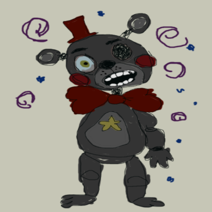Fnaf drawing Lefty Roblox decal