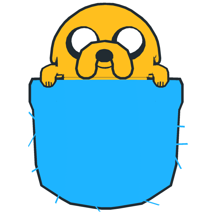 Jake Pocket Pal - Adventure Time