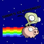 soda's clothings!