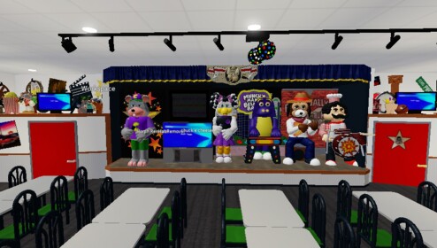 Chuck E Cheese's Silber-Frühling