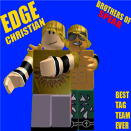 WWF: Edge & Christian Poster - ROBLOX Roblox decal