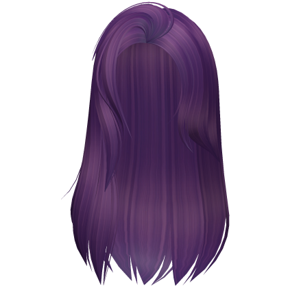 Long Purple Hair