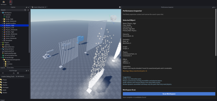 Performance Inspector (Scene Analysis Tool) preview 4