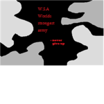 W.S.A (worlds stroughes army