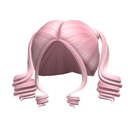 -',ৎ Preppy Short Anime Pigtails in Pink