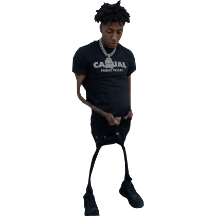 NBA YoungBoy back buddy