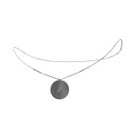 Silver Flashcoin Necklace