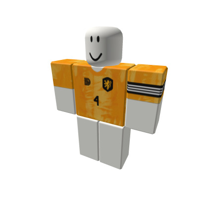 [QATAR] Virgil van Dijk Netherlands Home Kit - Roblox