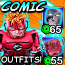 [⚡WALLY] Comic Super Hero Outfits