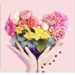 Heart flowers Group