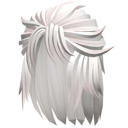 samurai hair white