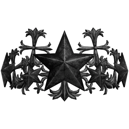 Star Crown Dark Silver Roblox item