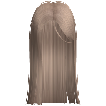 Long Blonde Straight Popular Trendy Girl Hime Hair Roblox item