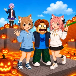 [🎃 SPOOKY 👻] Survive LAVA For Boys! icon